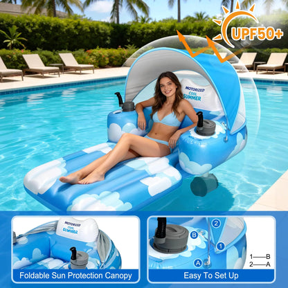Motorized Pool Float for Adults