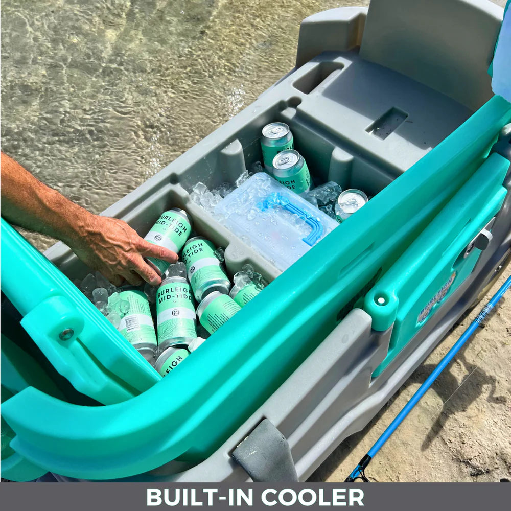 🚗 3-in-1 Family Utility Cart | Stroller + Cooler + Bench Seats All In One