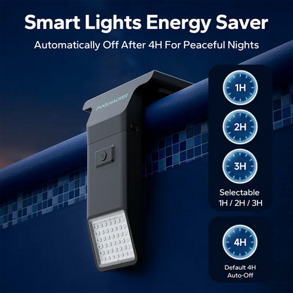 Poolside Solar light, Solar Light for Swimming Pool, above ground pool and In ground Pool Decorative Lighting
