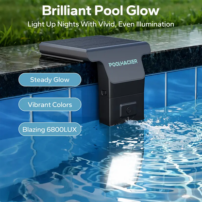 Poolside Solar light, Solar Light for Swimming Pool, above ground pool and In ground Pool Decorative Lighting