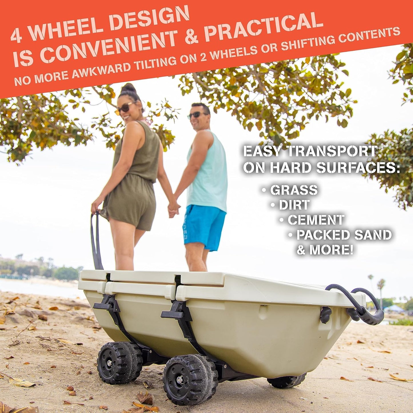 Amphibious Floating Cooler
