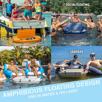 Amphibious Floating Cooler