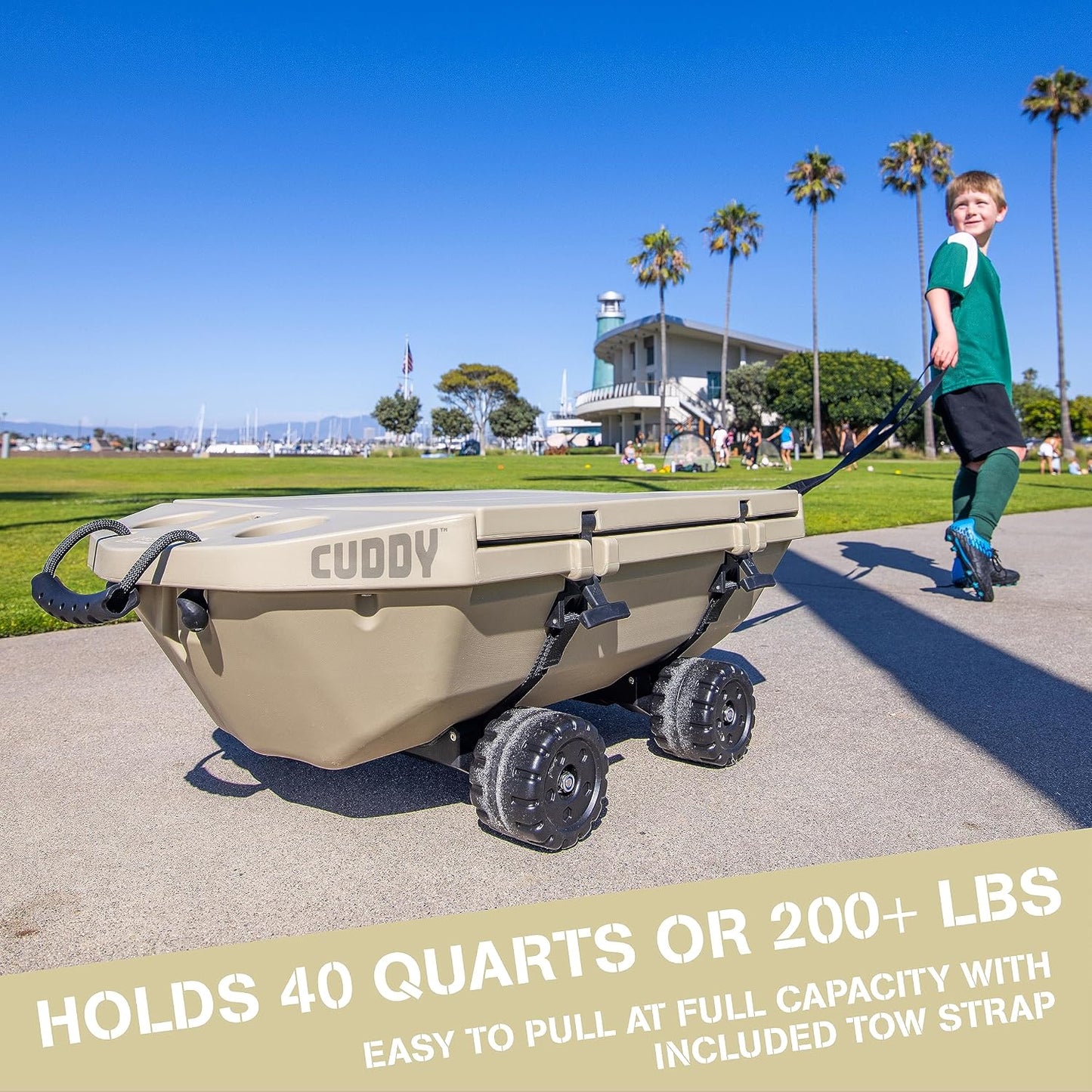 Amphibious Floating Cooler